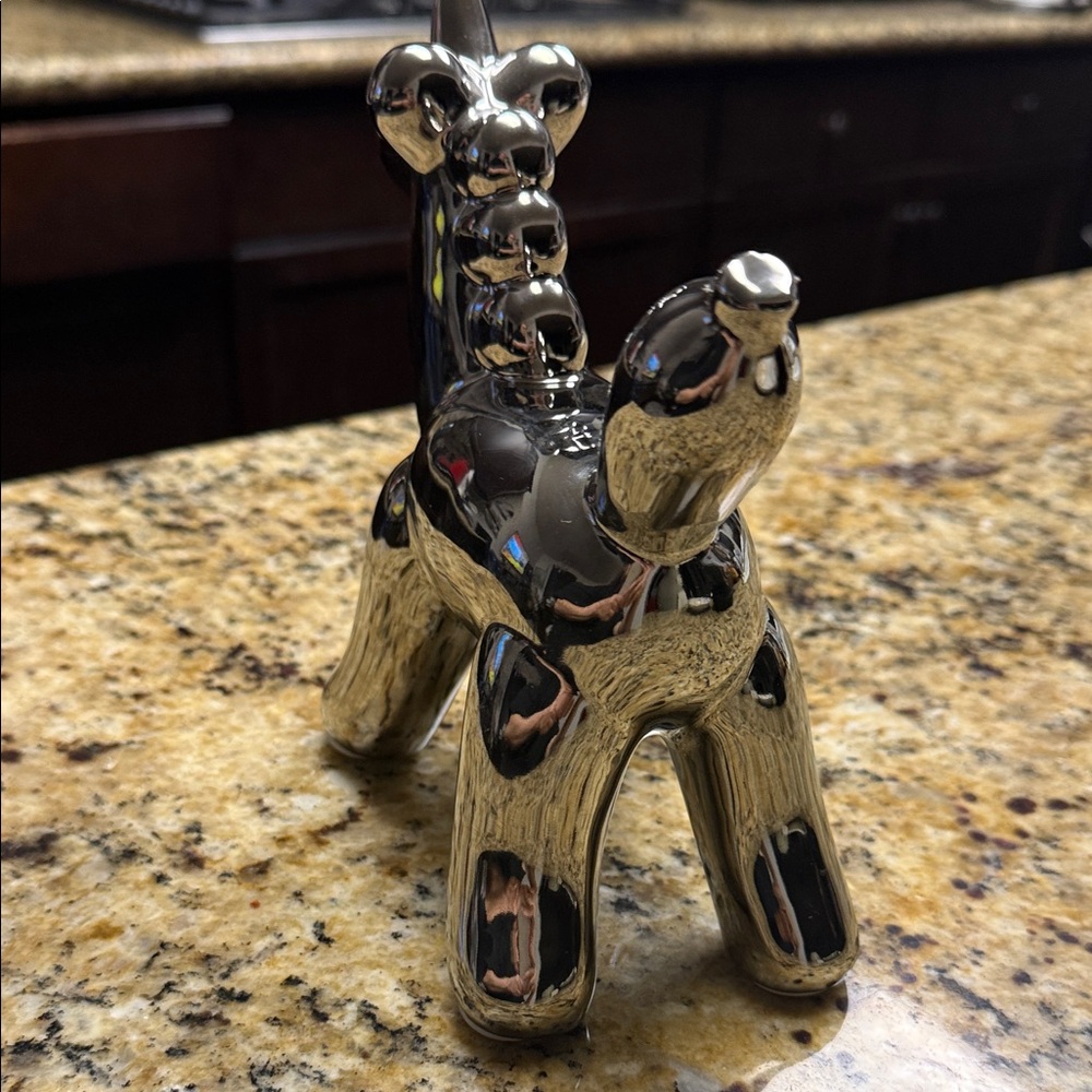 Silver Unicorn Figurine - Picture 4 of 4